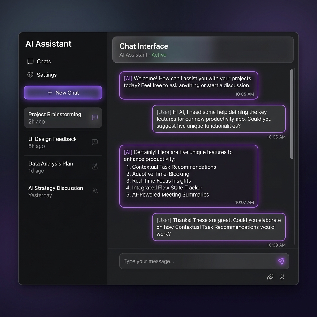 Secure Local AI Chat screenshot