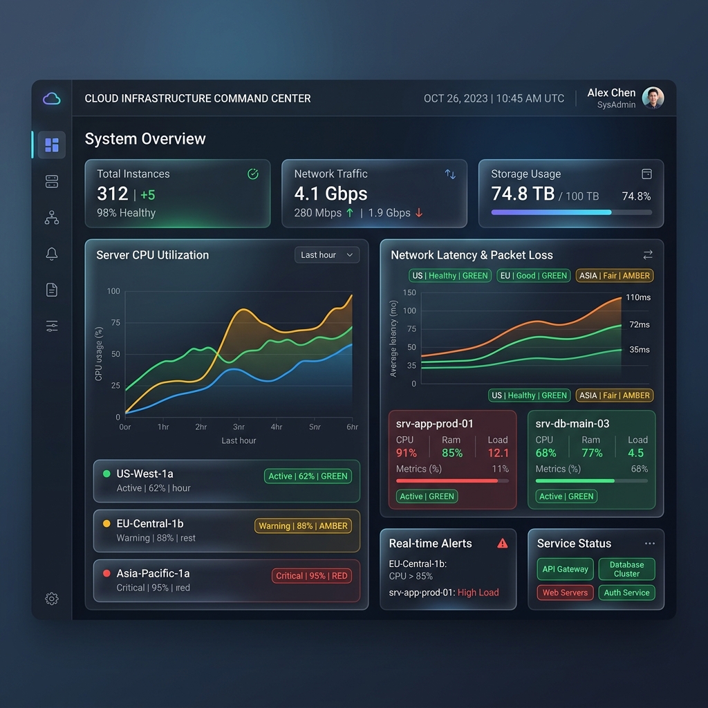 Cloud Infrastructure Setup screenshot